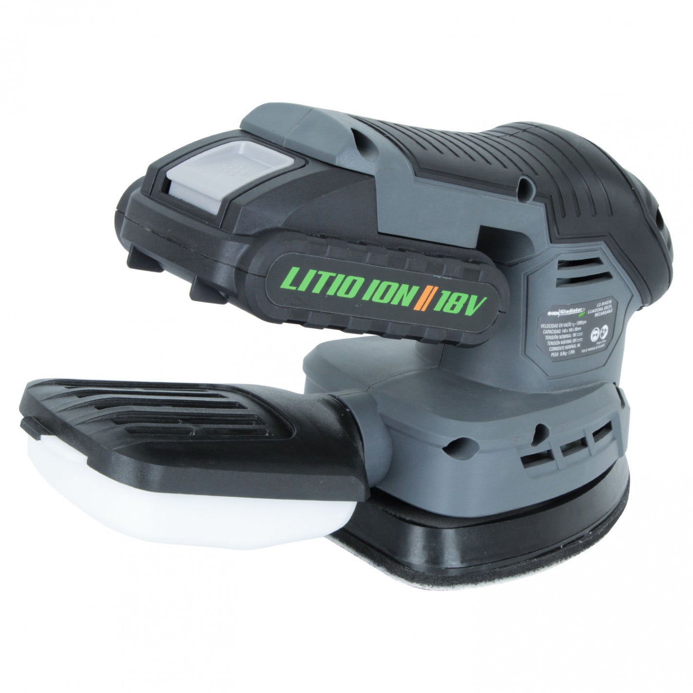 LIJADORA DELTA INALAMBRICA 18V 1 BAT LD 8140/18 C1