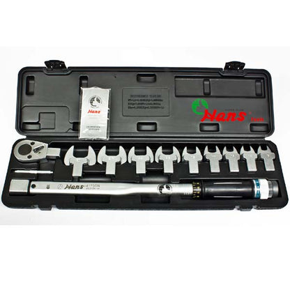 LLAVE TORQUE HANS 1/2" DR. PUNTAS INTERCAMBIABLES 11 PZS. #4673