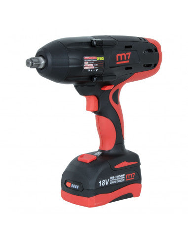 LLAVE IMPACTO INALAMBRICA 1/2" 2 Bat 5ah 1200nm DW (12DW) - MIGHTY SEVEN M7