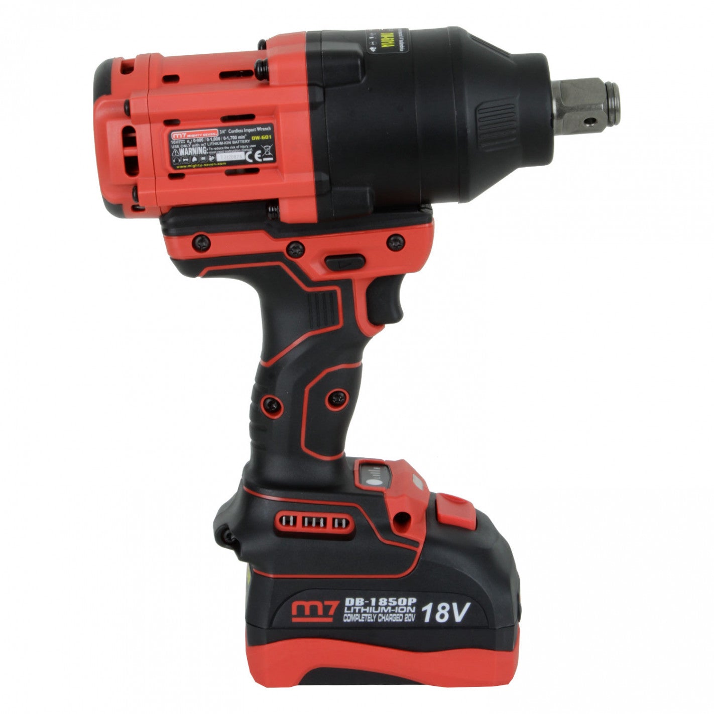LLAVE IMPACTO INALAMBRICA 3/4” 2 Bat 5ah 1900nm DW