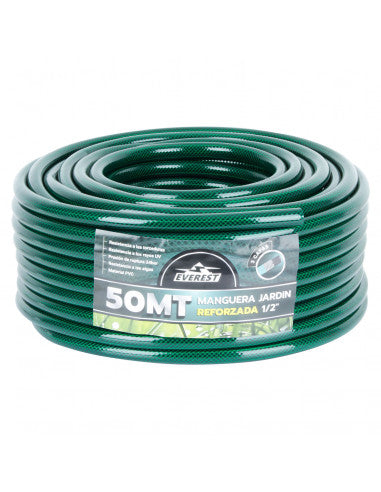 MANGUERA JARDIN REFORZADA 1/2"x 50 mt (MJR1250) - EVEREST