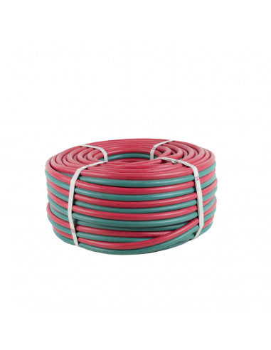 MANGUERA OXIACETILENO 6mm x 100mts MG6+6 100