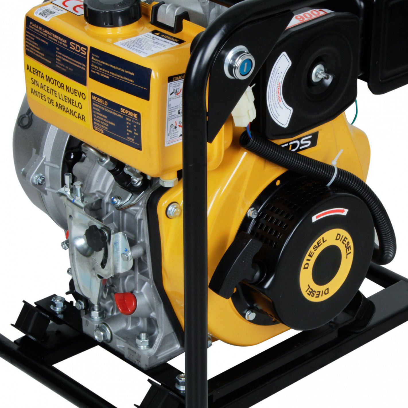 MOTOBOMBA DIESEL 2" Alta presion SDP20HE