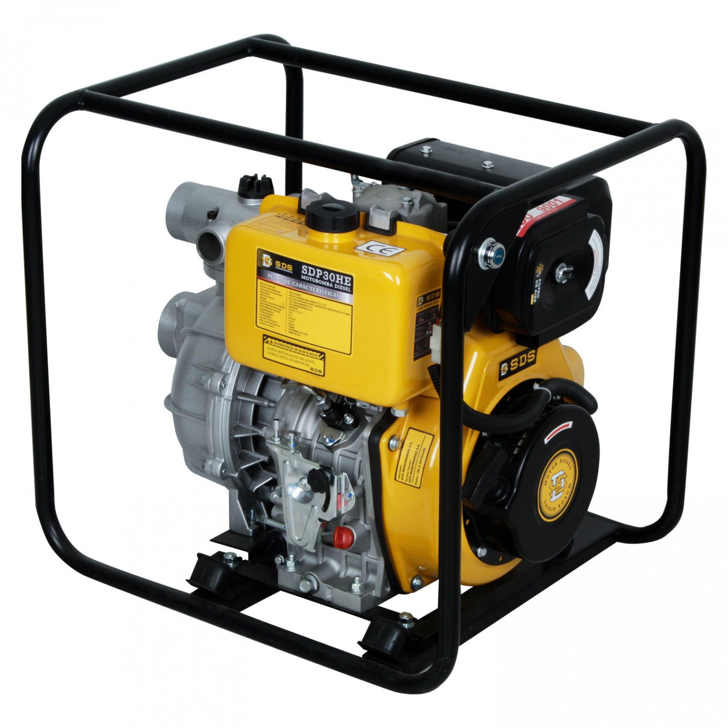 MOTOBOMBA DIESEL 3" Alta presion SDP30HE (SDP30HE) - SDS POWER