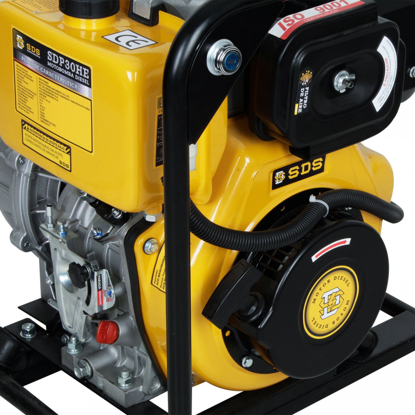 MOTOBOMBA DIESEL 3" Alta presion SDP30HE
