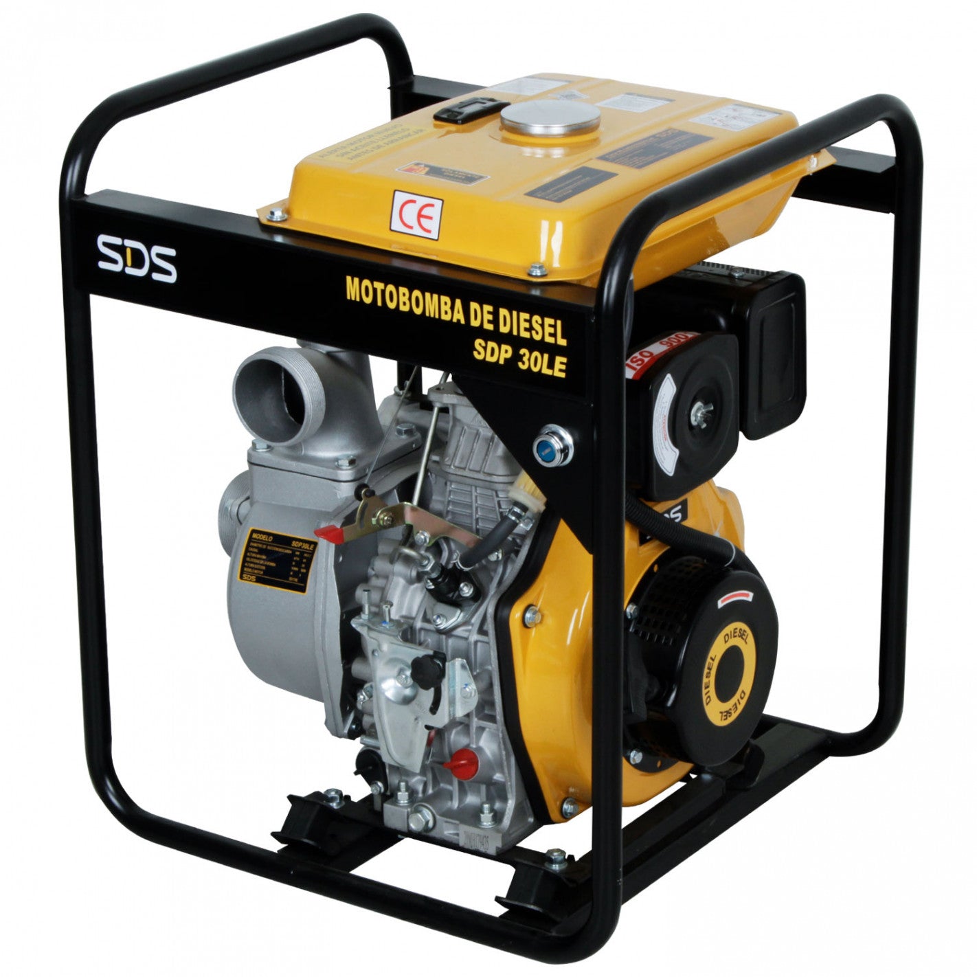 MOTOBOMBA DIESEL 3" Arranque electrico SDP30LE (SDP30LE) - SDS POWER