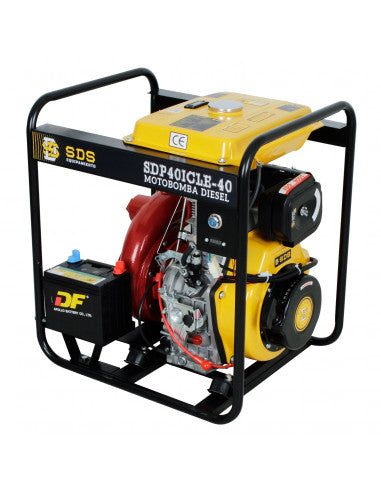 MOTOBOMBA DIESEL 4" ALTA PRESION SDP40ICLE-40