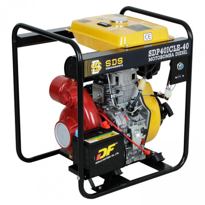 MOTOBOMBA DIESEL 4" ALTA PRESION SDP40ICLE-40
