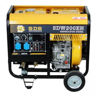 MOTOSOLDADORA DIESEL 200amp 3.0kW SDW200EH