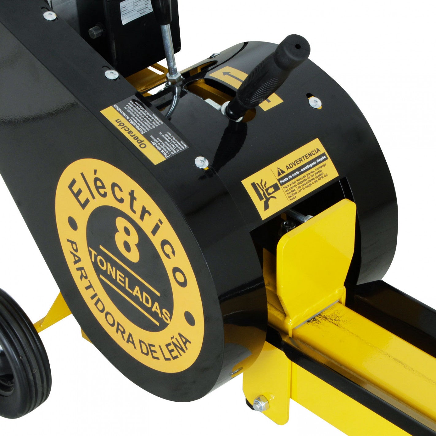 PARTIDOR DE LEÑA 1600W CON EMBRAGUE 8 TON SK-E8T
