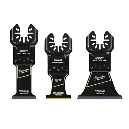 Hojas oscilantes multimaterial Open Lok 3 piezas Milwaukee