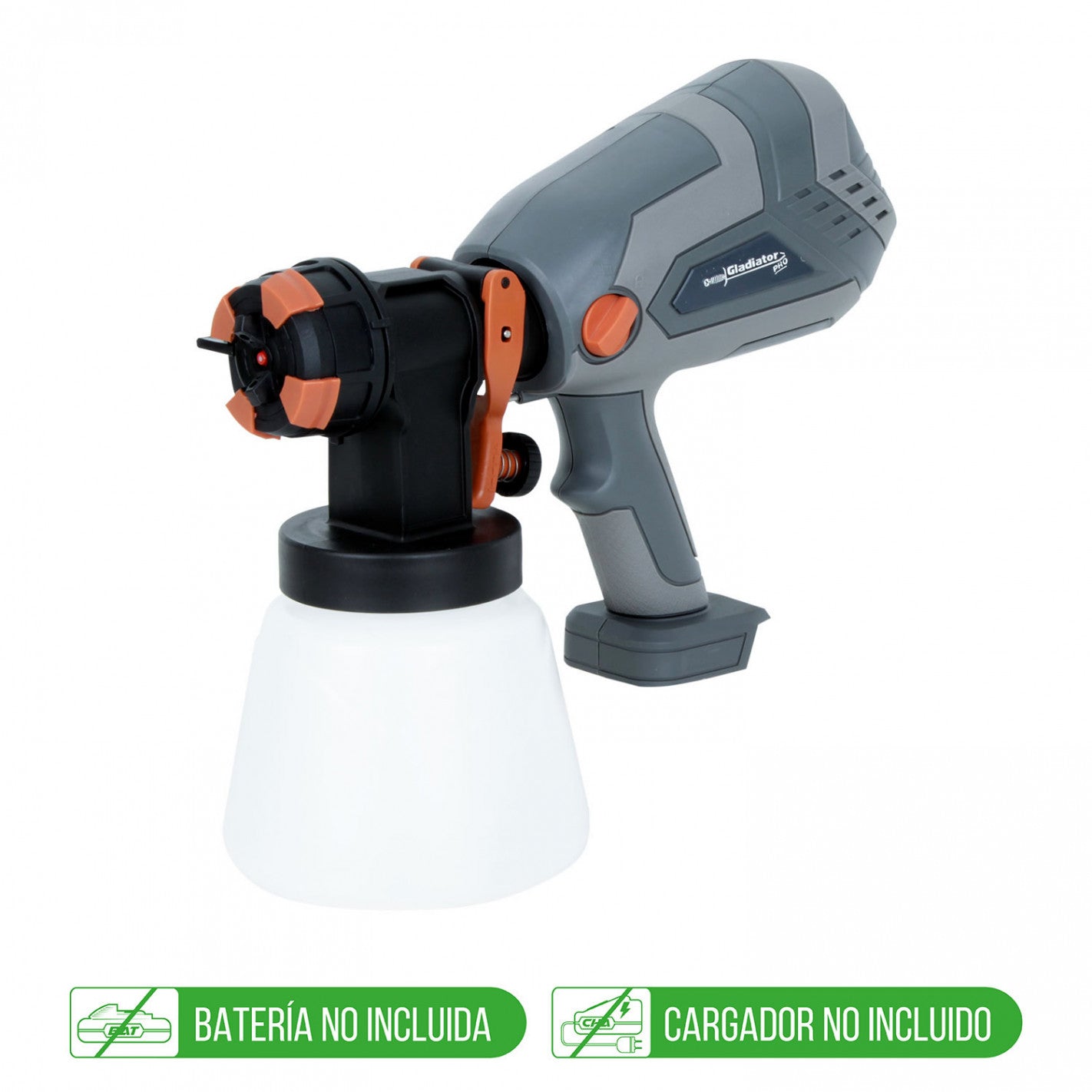 PISTOLA PINTAR INALAMBRICA 18v SIN BAT HVR 818/18 (818/18) - GLADIATOR