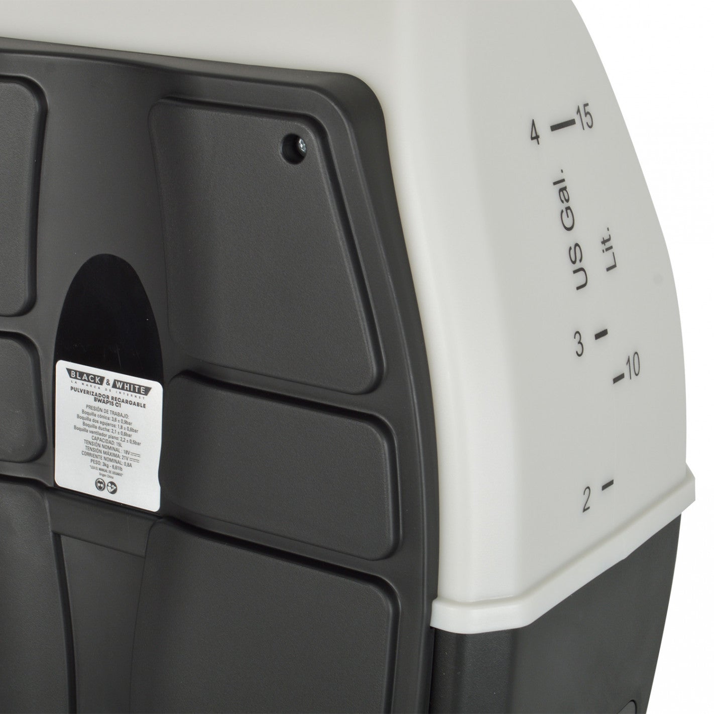 PULVERIZADOR de ESPALDA INALAMBRICO 15 Lts 18V BW