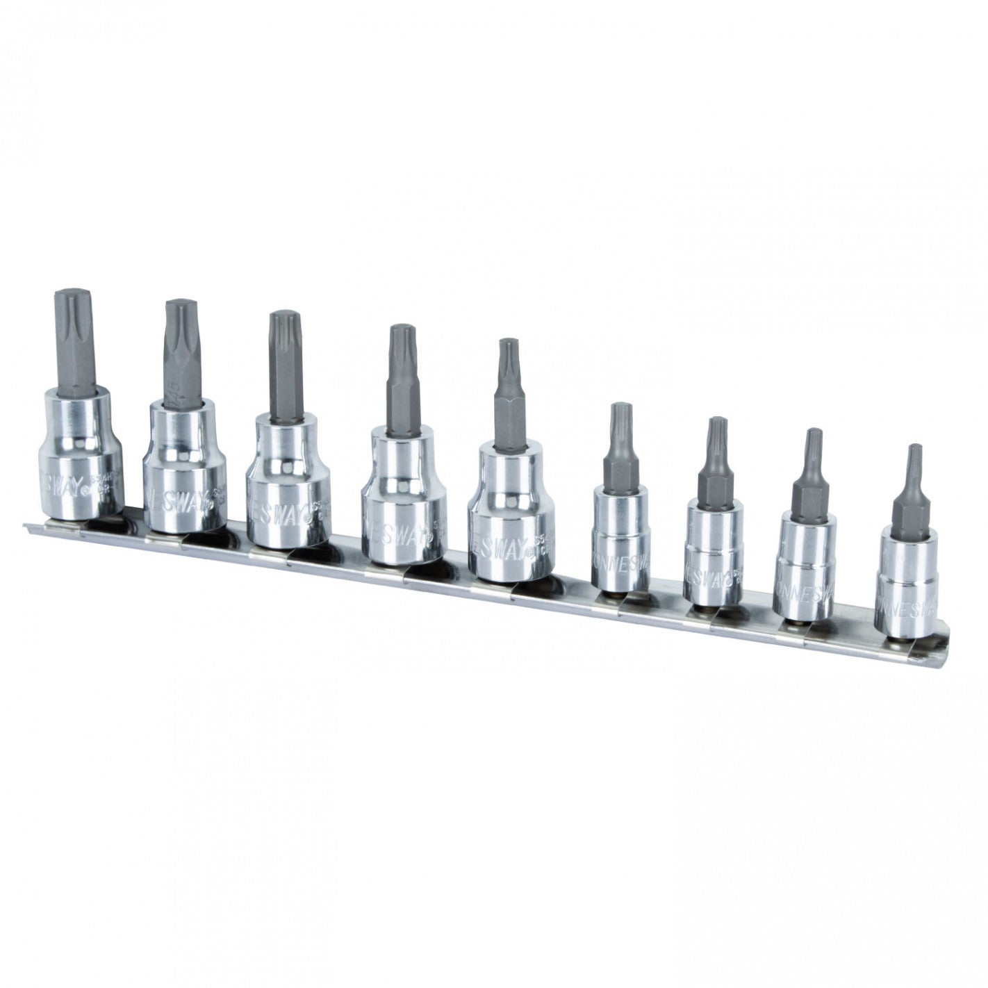 SET de DADOS TORX 1/4"-3/8" 9 piezas  S54H5509S (S54H5509S) - JONNESWAY