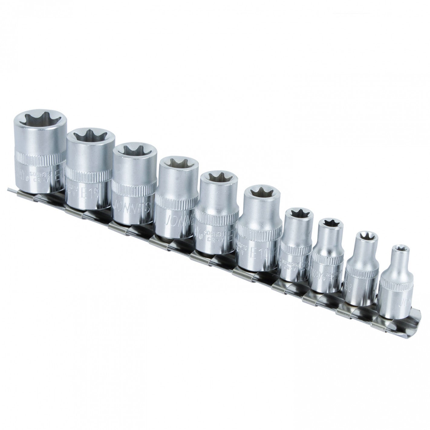 SET de DADOS TORX 3/8" 10 piezas S06H310S (S06H310S) - JONNESWAY