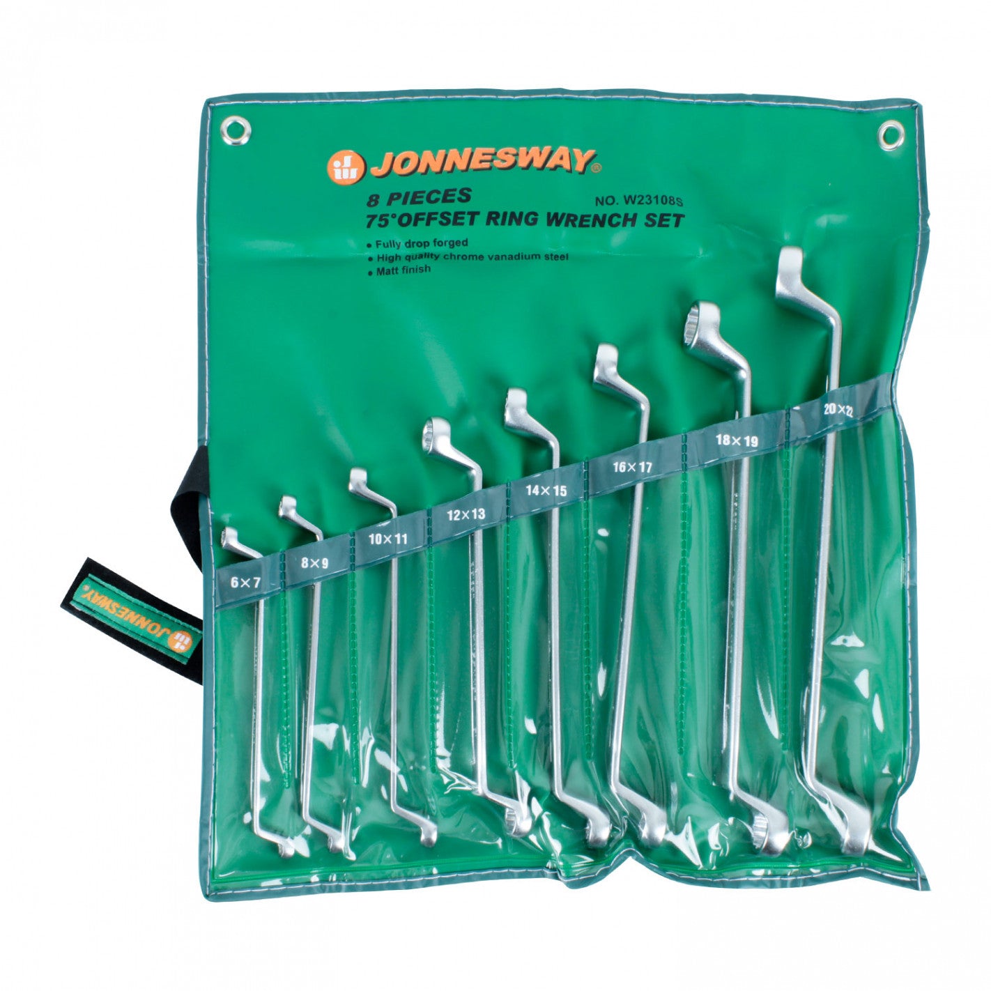 SET de LLAVES ACODADAS 8 piezas W23108S (W23108S) - JONNESWAY