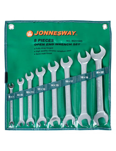 SET de LLAVES PUNTA PUNTA 8 piezas  W25108S (W25108S) - JONNESWAY