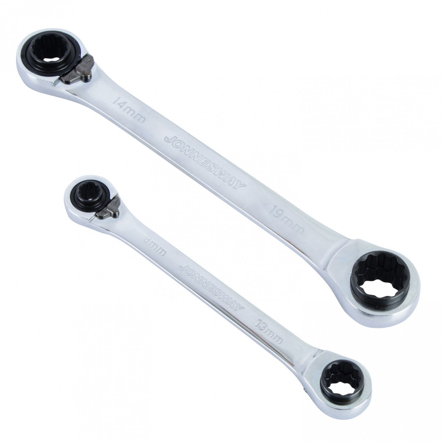SET LLAVES CHICHARRA 2 piezas 4 en 1 W73102S (W73102S) - JONNESWAY
