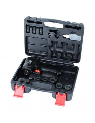 SET LLAVES DE IMPACTO CUAD. 3/8"  Y 1/2" NC-4600-1 (4600) - MIGHTY SEVEN M7