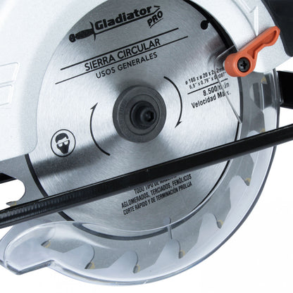 SIERRA CIRCULAR 6 1/2" 18v 1BAT SC 807/18 C1