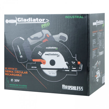 SIERRA CIRCULAR 6 1/2" 20V 1 BAT BRUSHLESS SC 1137
