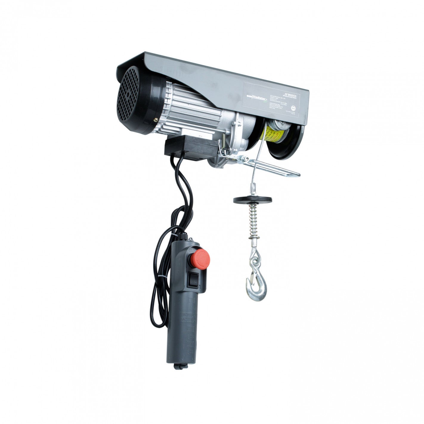 TECLE ELECTRICO 600kg 1050w Alzada 6-12MT  AP 8600 (AP8600) - GLADIATOR