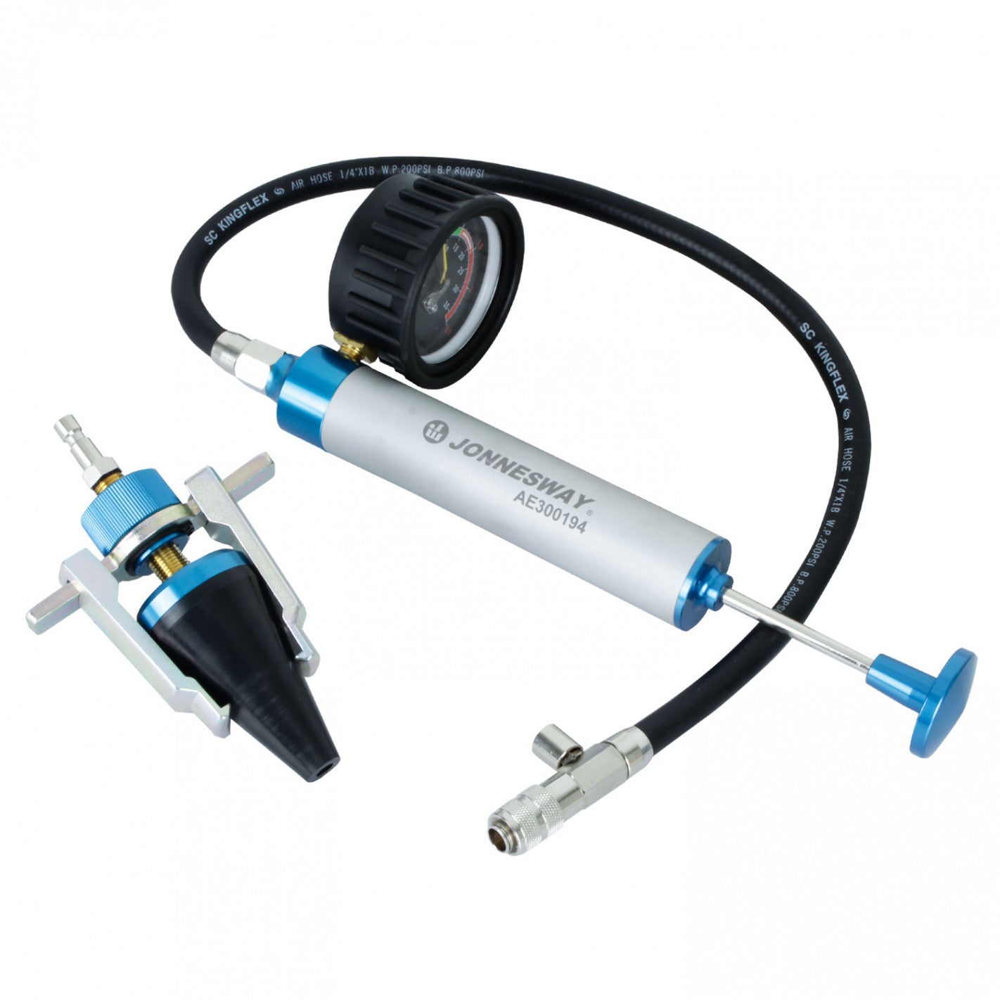 TESTER FUGA PRESION DE RADIADOR UNIVERSAL AE30019 (AE30019) - JONNESWAY