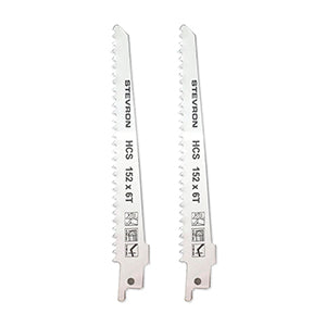 HOJA SIERRA SABLE PARA MADERA STEVRON 150MM JGO.2 PZAS # BRSB2X150W