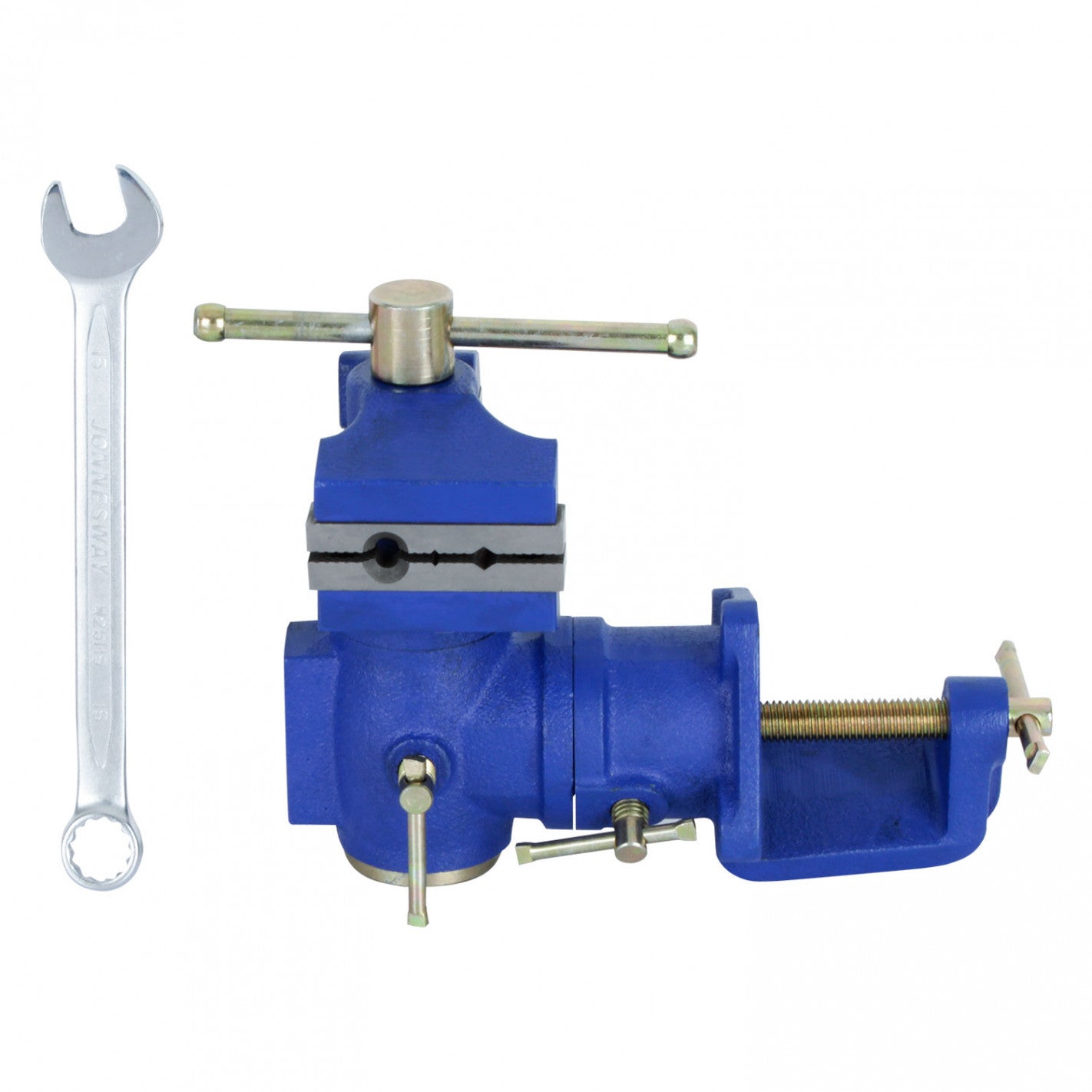 TORNILLO de BANCO  2 1/2" Cabezal giratorio DT63