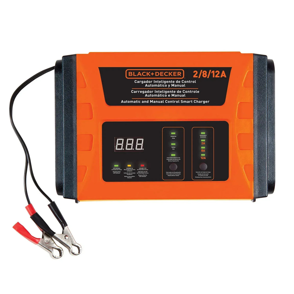 Cargador de baterías 2 / 8 / 12Amp 260W