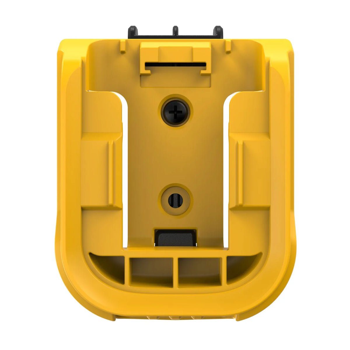 SOPORTE DE BATERIA DE 20V PARA RIEL O PARED.