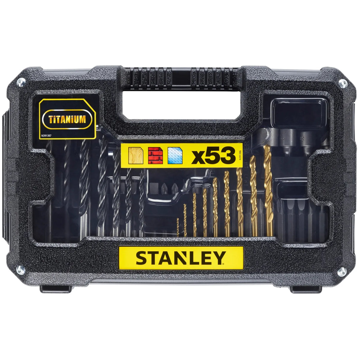 Set para perforrar y atornillar 53 piezas