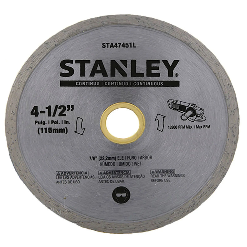Disco diamantado Continuo Ø 4,5'' Eje 5/8''-7/8''