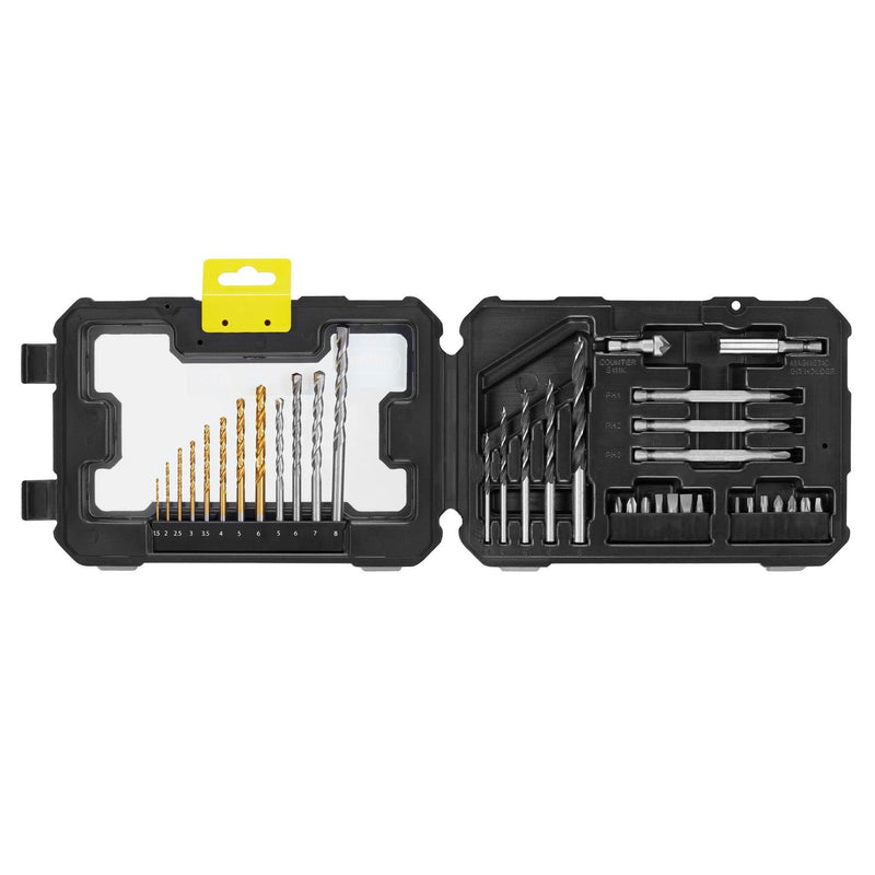 Set para perforar y atornillar 36 piezas