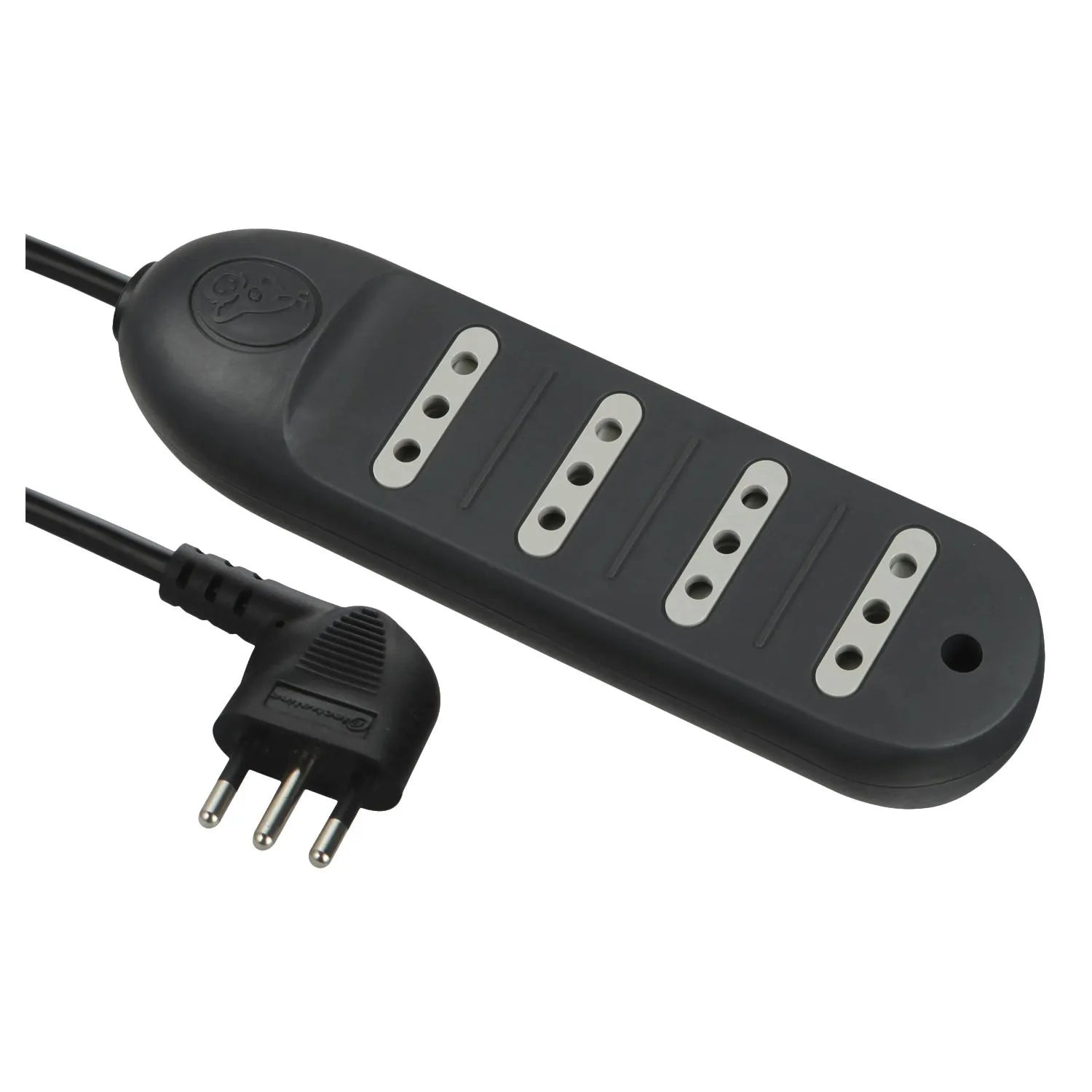 Alargador multiple 4 tomas, 3 metros